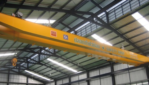 เครนไฟฟ้า 5 ตัน แบบรางบน